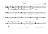 Haiku No.1 for mixed choir