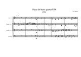Piece for brass quartet No.54 (16)