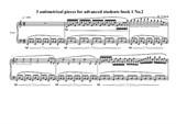3 antimetrical pieces for advanced students, Book 1 No.2