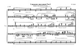1 measure movement No.3 for piano 'Etudes to the nocturnes' (No.10)