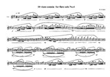 10 viam somnia for flute solo No.4