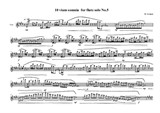 10 viam somnia for flute solo No.5