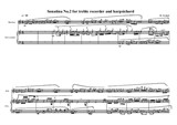 2 Sonatinas for treble recorder and clavichord No.2