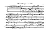 12 Prelude's for Contraforte and Piano, No.1