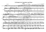 12 Prelude's for Contraforte and Piano No.2
