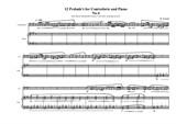 12 Prelude's for Contraforte and Piano, No.4