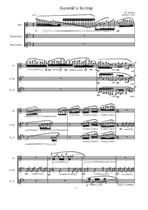 Trio for Bass clarinet, English horn and Flute No.1