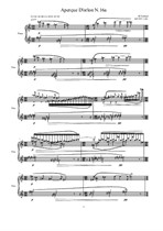 Aperçue D'orlon No.16a for piano