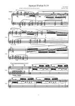 Aperçue D'orlon No.19 for piano