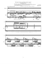 The tucker Carlson song 'Rather unlocks congests!' Declamatorium 6 for Bariton, Piano solo and Mp3