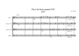 Piece for brass quartet No.29 (25)