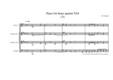 Piece for brass quartet No.34 (3)