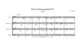 Piece for brass quartet No.35 (7)