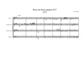 Piece for brass quartet No.37 (27)