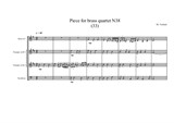 Piece for brass quartet No.38 (33)