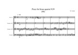 Piece for brass quartet No.39 (46)