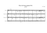 Piece for brass quartet No.41 (17)