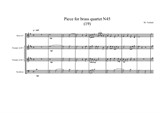 Piece for brass quartet No.45 (19)