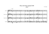 Piece for brass quartet No.48 (55)