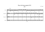 Piece for brass quartet No.52 (5)